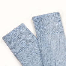 Luxury Alpaca Lounge Socks - Baby Blue