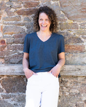 Puff Sleeve Tee - white